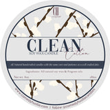 CLEAN COTTON CANDLE 8 oz.